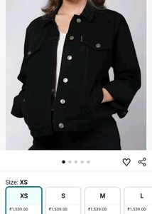 Black Denim Jacket
