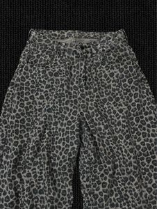 Leopard Print Wide Leg Pants