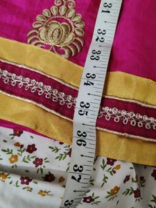 Embroidered Pink Kurta