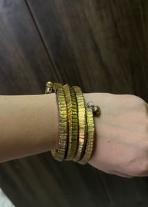 Vintage Gold-Tone Link Bracelet