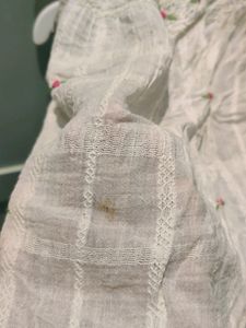 Hand Smoked ,Hand Embroidered Shoulder Tie Frock