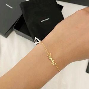YSL Bracelet (stainless steel 18k gold plated)