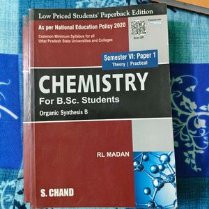 Chemistry for B.Sc. VI Semester Books