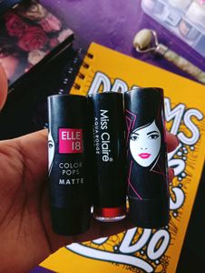 Chic Matte Lipsticks - Pack of 3