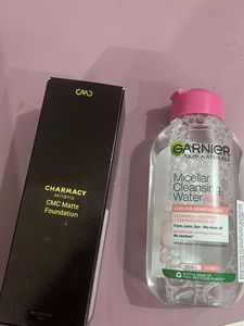 Charmacy Milano Foundation & Garnier Micellar Wate