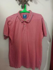 Men's Pink Polo XL T-Shirt