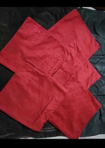 Red Cushion Covers (Set of 5)