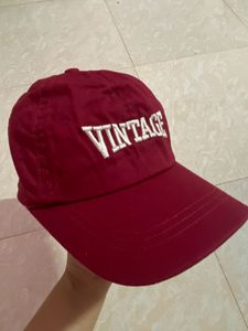 Maroon Cap