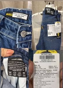 Flared Leg Denim Jeans