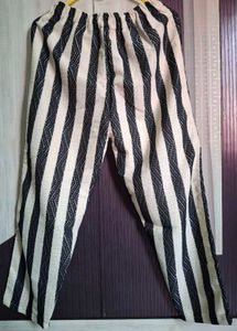 Striped 3-Pc Crop Top &amp; Pant Set
