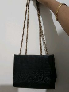 Chic Black Shoulder Bag
