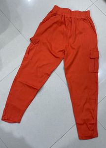 Orange Joggers