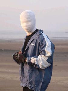 Stylish Blue &amp; White Jacket