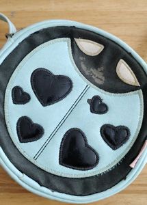 Cute Ladybug Round Crossbody Bag