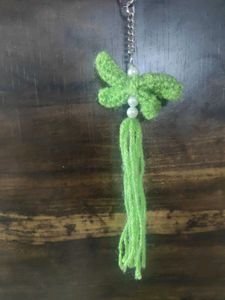 Crochet Dragonfly Keychain