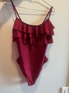Ruffled One-Piece Swimsuit