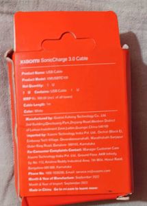 Xiaomi SonicCharge 3.0 Cable