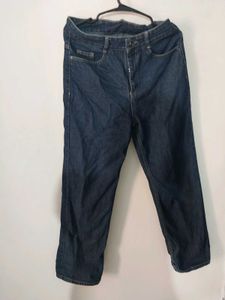 Classic Dark Wash Denim Jeans