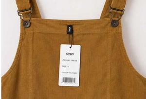 Corduroy Pinafore Dress