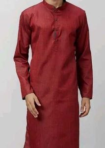 80%off Men's Stylish Maroon Kurta