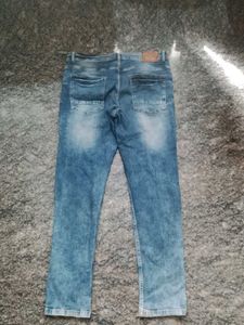 zara Men's Blue Wash Jeans