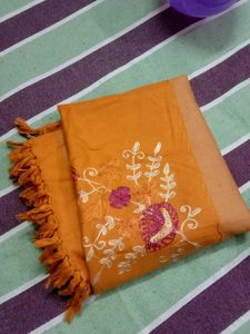 Woolen Sall Mustard Colour