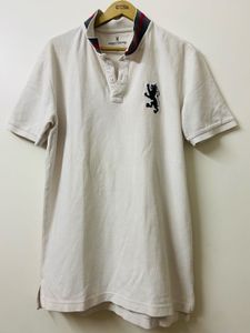 White Redtape neck T Shirt Men