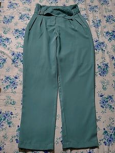 Trouser- Sea Green Color
