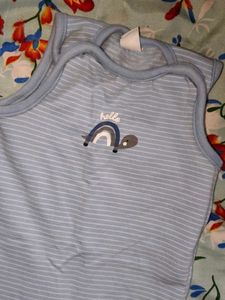 Cute Striped Baby Romper