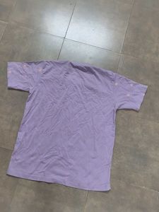 Lavender Embroidered T-Shirt