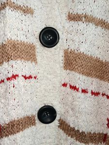 Oversized Cozy Textured Knit Cardigan