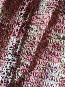 Elegant Pink Printed Kurta Set with Lace Jacket