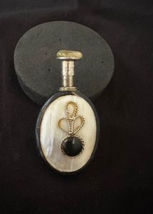 Vintage Mother of Pearl Perfume bottle