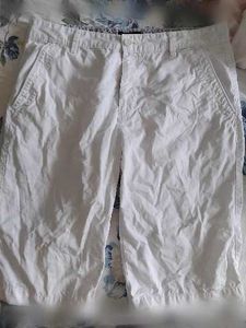 Men's White Chino Shorts