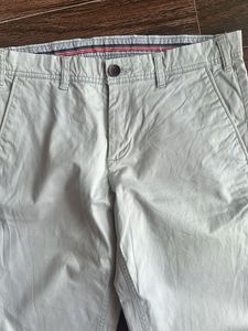 Men's Casual Chinos - Light Grey