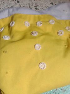 Set Of 2 Baby Cloth Diaper With Dry Pad.
