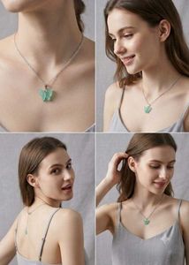 Cute Butterfly Pendant Necklace
