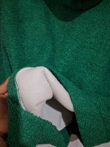 Green Fleece Hoodie