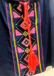 Boho Embroidered Tank Top