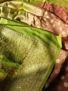 100% Pure Silk Khaddi Georgette Banarasi