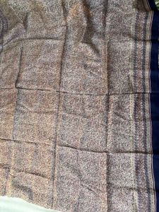 Vintage Silk Print Saree