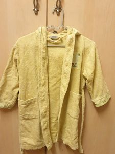 Kids Cotton Hoodie Bathrobe With Free Kurti