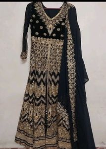 Beautiful Black Heavy Lehanga