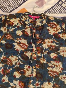 Floral Print Kurta