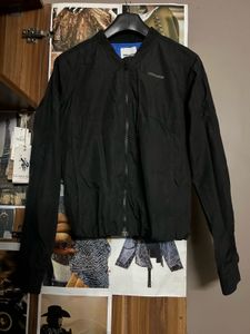 cropped windbreaker by converse