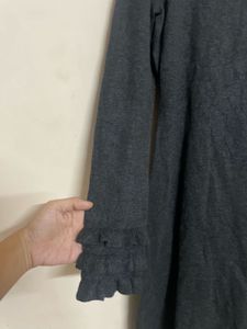 Chic Dark Grey Dress