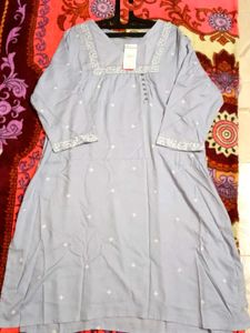 Stylish Grey Kurta