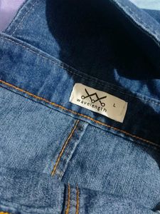 Blue Dungree Denim For 32 Bust, 30 W