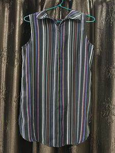 Striped Sleeveless Top