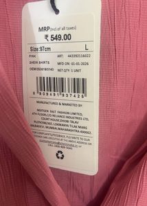 Chic Pink Sleeveless Button-Up Top